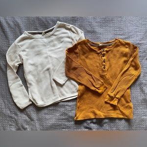 Nui Organic cotton waffle/Henley